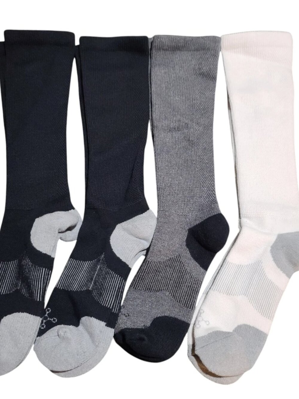 Tommie Copper Women's 4 Pack WOTC Infrared Compression Socks - Basic Small